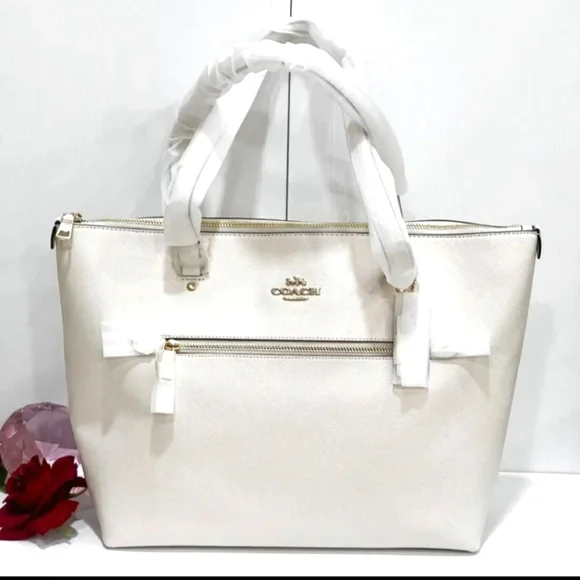 Coach Bags Coach F7968 Gallery Tote Crossgrain Leather